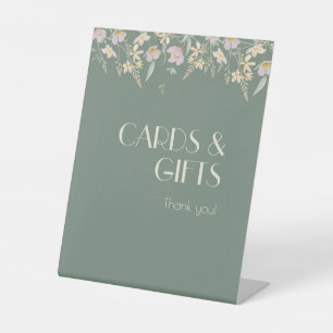 Signe De Table Cartes et cadeaux de mariage Sage Deco fleur sauva