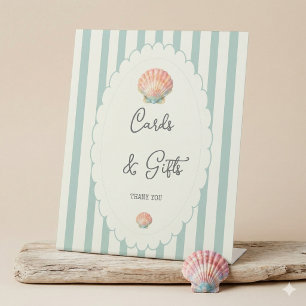 Signe De Table Cartes et Cadeaux Fête de Mariage Côtière