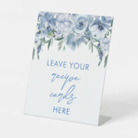 Cartes Floral Dusty Blue Recette ici