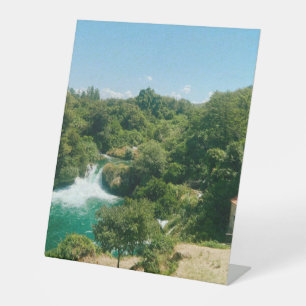 Signe De Table Cascades de Krka - Parc national de Krka - Croatie