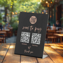 Casual Script | Deux façons de payer le code QR sc