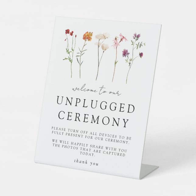 Signe De Table Cérémonie de la fierté lesbienne fleur sauvage flo (Recto)