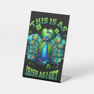 Signe De Table C'Est Aussi Irlandais Que Je L'Ai