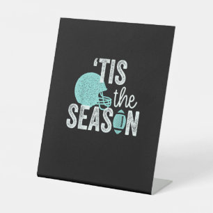 Signe De Table C'est la saison famille de football j'aime le foot