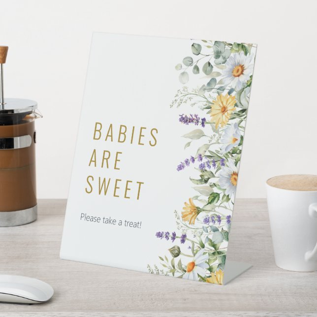 Signe De Table Chamomile & Eucalyptus Douche Bébés sont doux (In SItu)