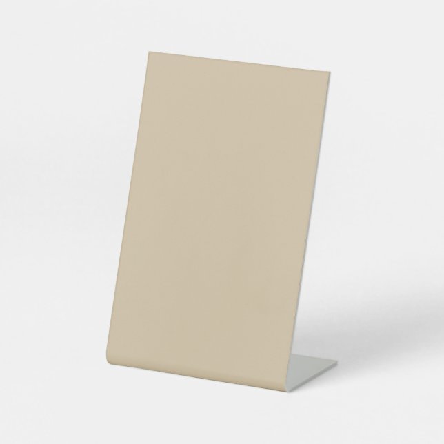Signe De Table Champagne Beige  (Recto)