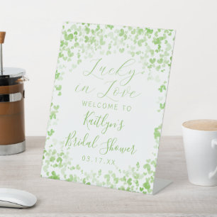 Signe De Table Chanceux en amour Fête de la Saint-Patrick Enterre