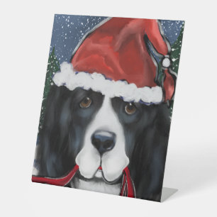 Signe De Table Chien de Terre-Neuve