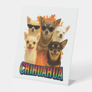 Signe De Table Chihuahua
