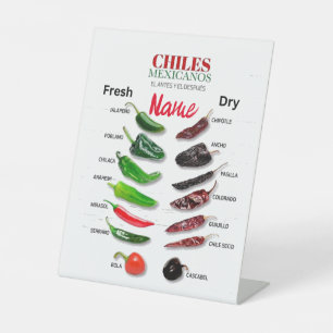 Signe De Table Chiles Fresh and Dry Thunder_Cove