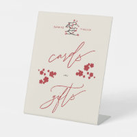 Chinese Love Red Cherry Blossoms Cartes & Cadeaux