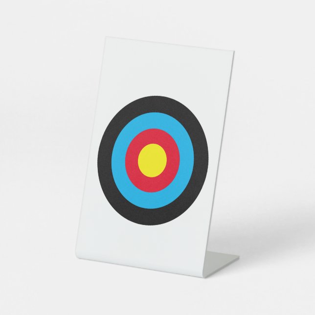 Signe De Table Cible de canon Nerf (Recto)