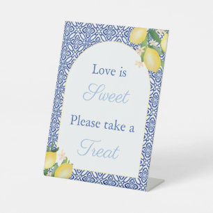 Signe De Table Citrons Arch Amalfi L'Amour est Doux Enterrement d