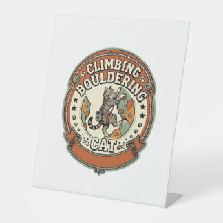 Signe De Table Climbing Bouldering Cat Climbing Bouldering Cat Vi