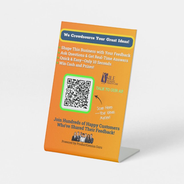 Signe De Table Clôture de fenêtre 4 X 6 (Recto)