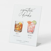 Cocktails contemporains Signature Boissons