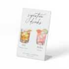 Cocktails contemporains Signature Boissons