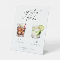 Cocktails contemporains Signature Boissons