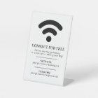 Code d'accès réseau Wifi informations d'invité per