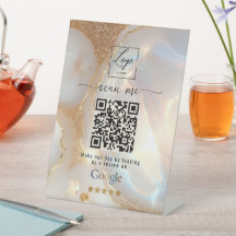 Code QR de lien commercial de Google Reviews Opal