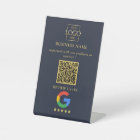 Code QR de logo d'entreprise pour les avis Google