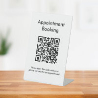 Code QR de réservation de rendez-vous