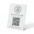 Code QR d'entreprise et logo