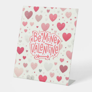 Signe De Table Coeur coloré de la Saint Valentin