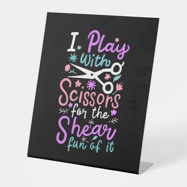 Signe De Table Coiffeur coiffeur cadeau coiffeur (Recto)