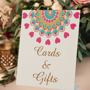 Signe De Table Coloré Ethnic Mandala Bold & Bright Mariage