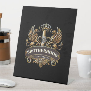 Signe De Table Compagnie de cigares Brotherhood