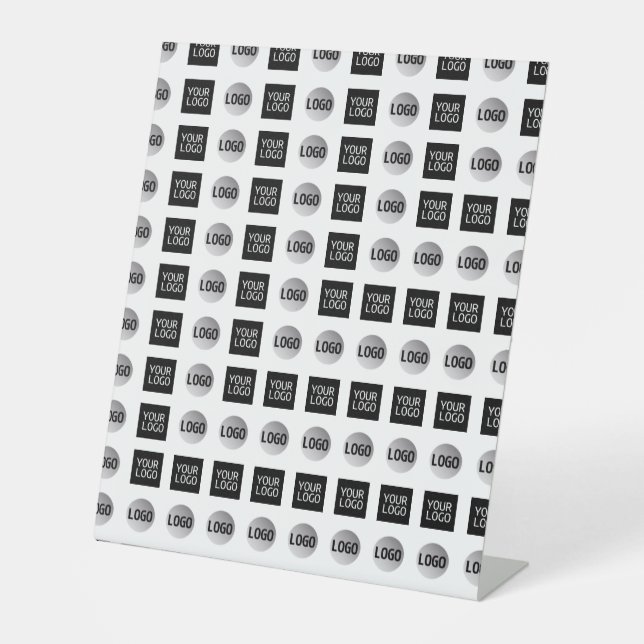 Signe De Table Conception du Motif du logo géométrique 2 (Recto)