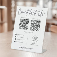 Connectez-Vous Aux Médias Sociaux Américains QR Co