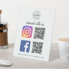 Connectez-vous avec nous Instagram Facebook Social