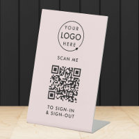 Connexion au code QR | Réception des employés visi