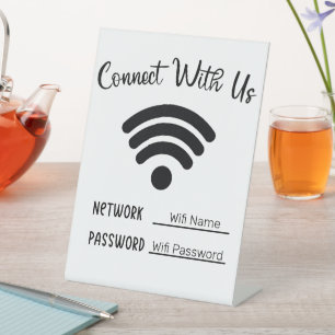 Signe De Table Connexion Wifi