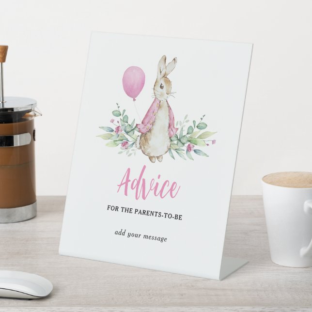 Signe De Table Conseil Peter Rabbit (In SItu)