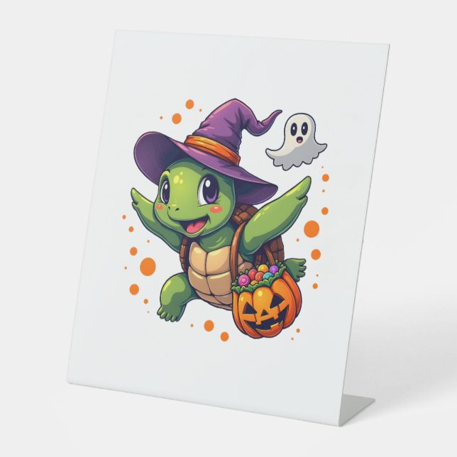 Signe De Table Costume Tortue Halloween Tortue Hommes Femmes Enfa (Recto)