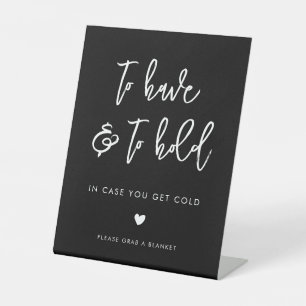 Signe De Table Couvertures modernes de mariage noir contemporain