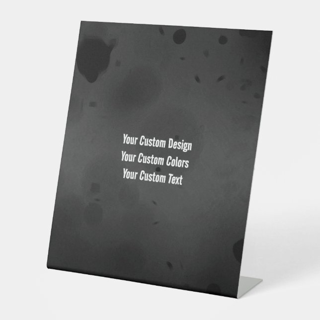 Signe De Table Créer votre propre Customisé (Recto)