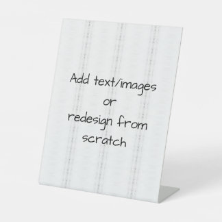 Signe De Table Créez votre propre