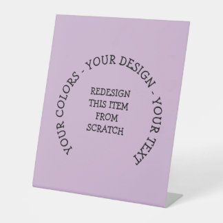 Signe De Table Créez votre propre