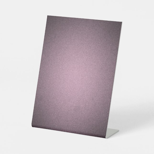Signe De Table Créez votre propre - Texture ombrée - Rose (Recto)