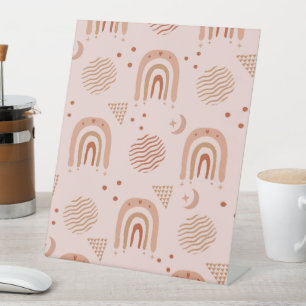 Signe De Table Cute boho sans couture motif
