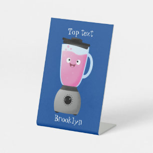 Signe De Table Cute happy food mixender cuisine appareil dessin a