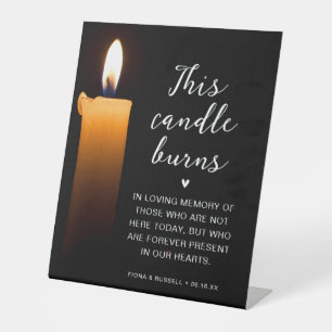 Signe De Table Dans le Mariage de mémoire aimer personnalisé