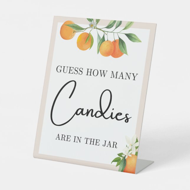 Signe De Table Décorations de baby shower Tablette Neutre Genre (Recto)