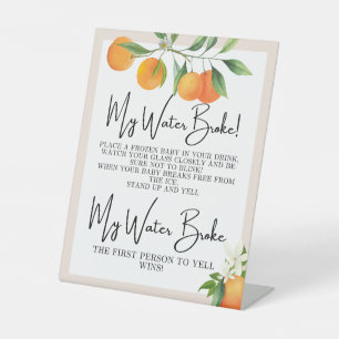 Signe De Table Décorations de baby shower Tablette Neutre Genre