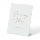 Delicate Gold Calligraphie Mariage Chaussures de d