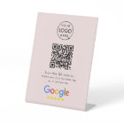 Demande d'avis Google | Code QR Logo Entreprise Ro